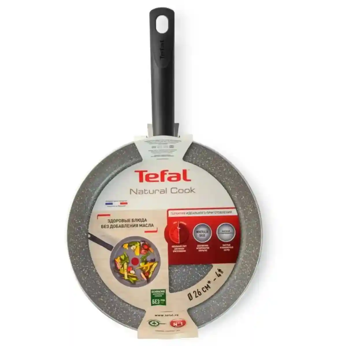 Сковорода TEFAL Natural Cook 26 (04213126_1)