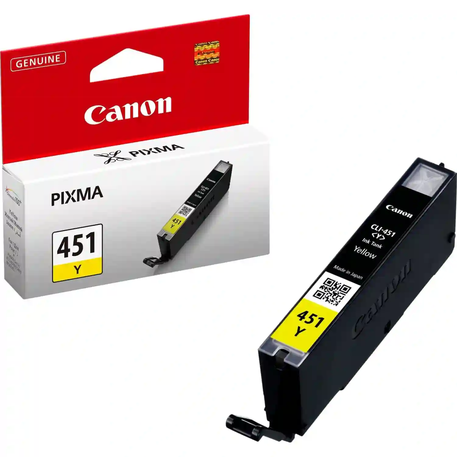 Картридж для струйного принтера CANON CLI-451 Yellow (6526B001)