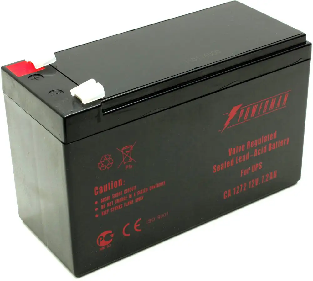 Аккумуляторная батарея POWERMAN Battery CA1272 12V/7.2AH