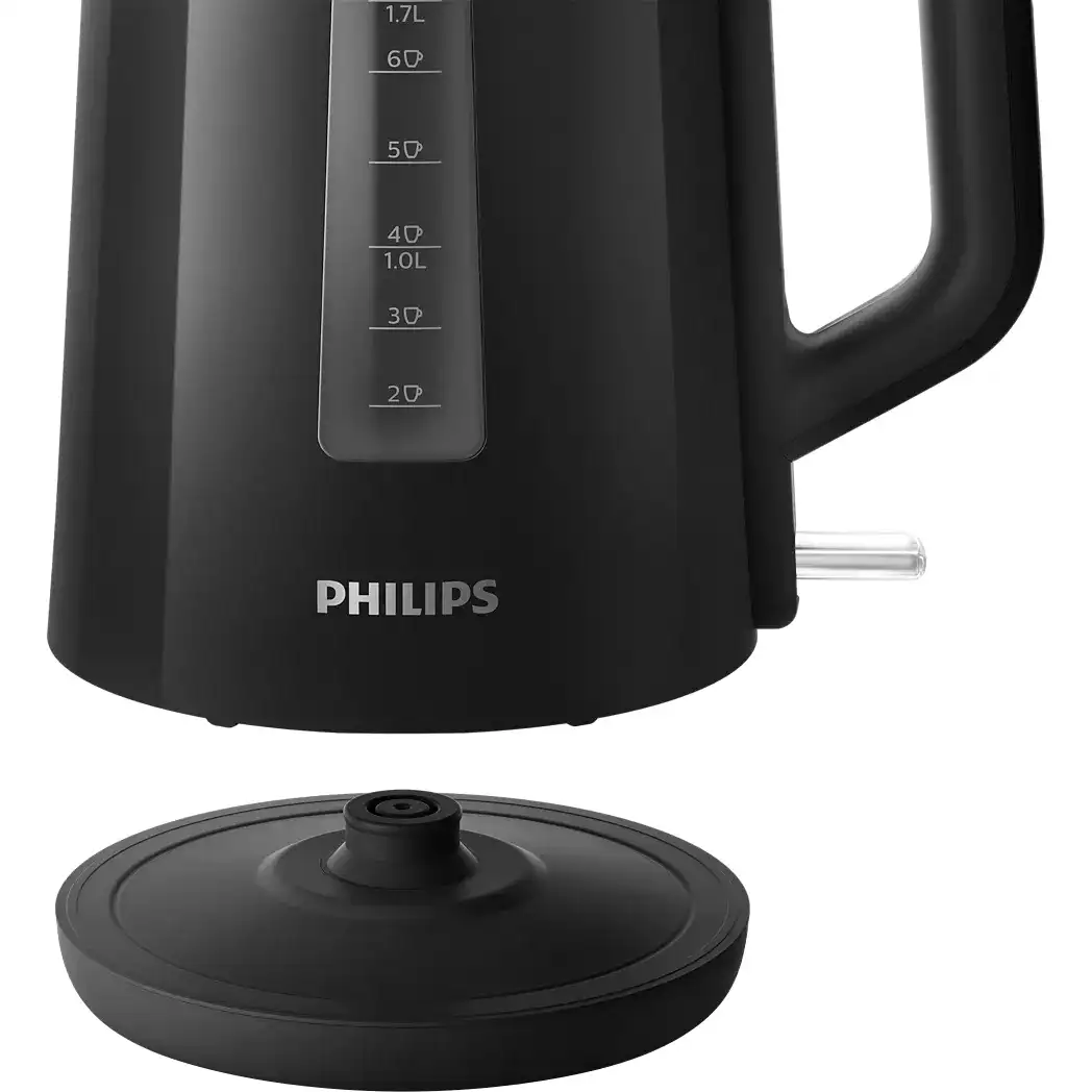 Чайник электрический PHILIPS HD9318/20, пластик, черный