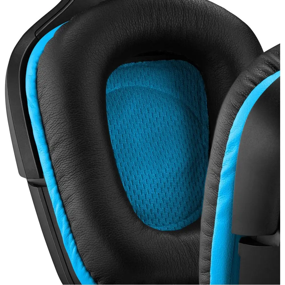 Гарнитура игровая LOGITECH G432 Wired Gaming Leatherette Retail (981-000770)