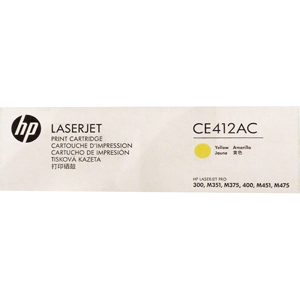 Картридж для лазерного принтера HP 305A Yellow (CE412AC) картридж print rite tfc450ypu1j pr 045h yellow 045h yellow 2200стр для canon lbp 611cn 613cdw 631cn 633cdw 635cx pr 045h yellow