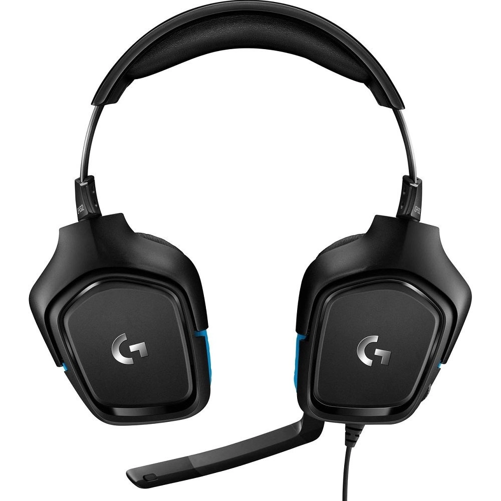 Гарнитура игровая LOGITECH G432 Wired Gaming Leatherette Retail (981-000770)