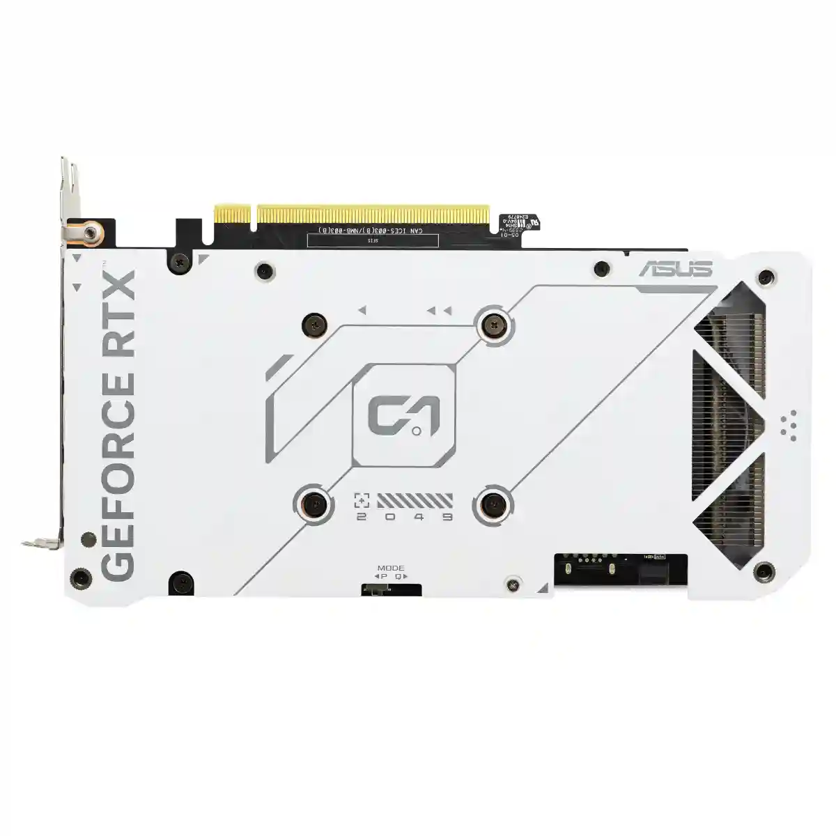 Видеокарта ASUS GeForce RTX 4060 Dual EVO White OC Edition 8GB (DUAL-RTX4060-O8G-EVOWHITE)