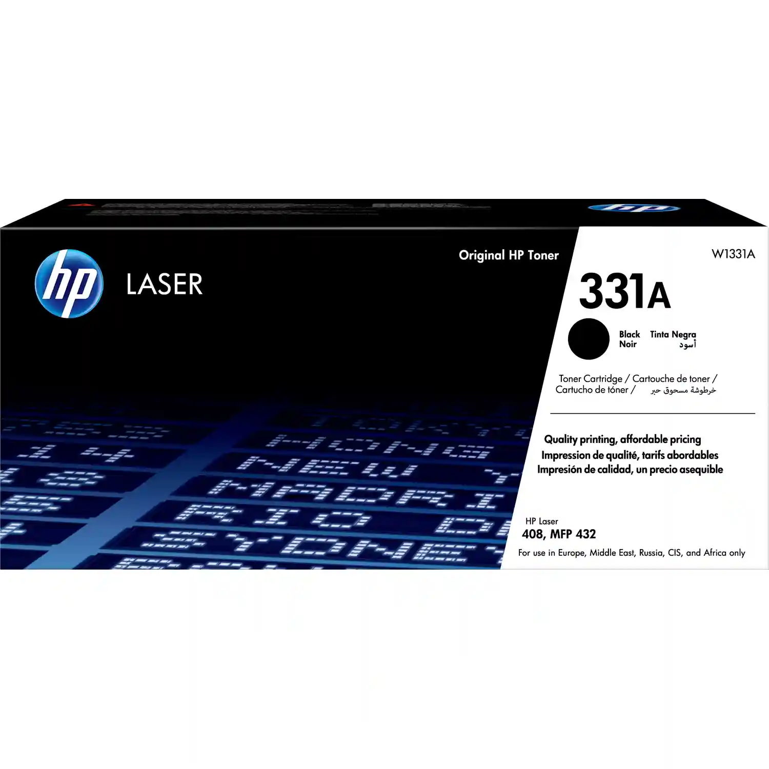 Картридж для лазерного принтера HP 331A Black (W1331A)