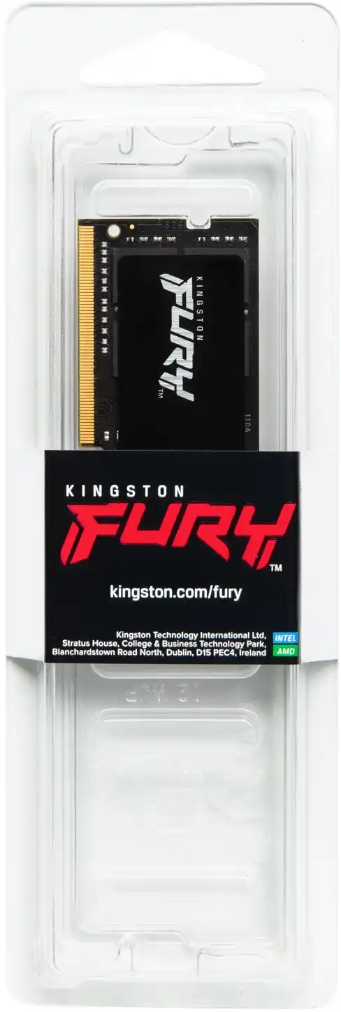 Оперативная память KINGSTON FURY Impact SODIMM DDR3 8GB 1866 MHz (KF318LS11IB/8)