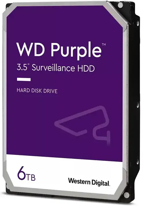 Внутренний HDD диск WD Purple Surveillancer 6TB, SATA3, 3.5