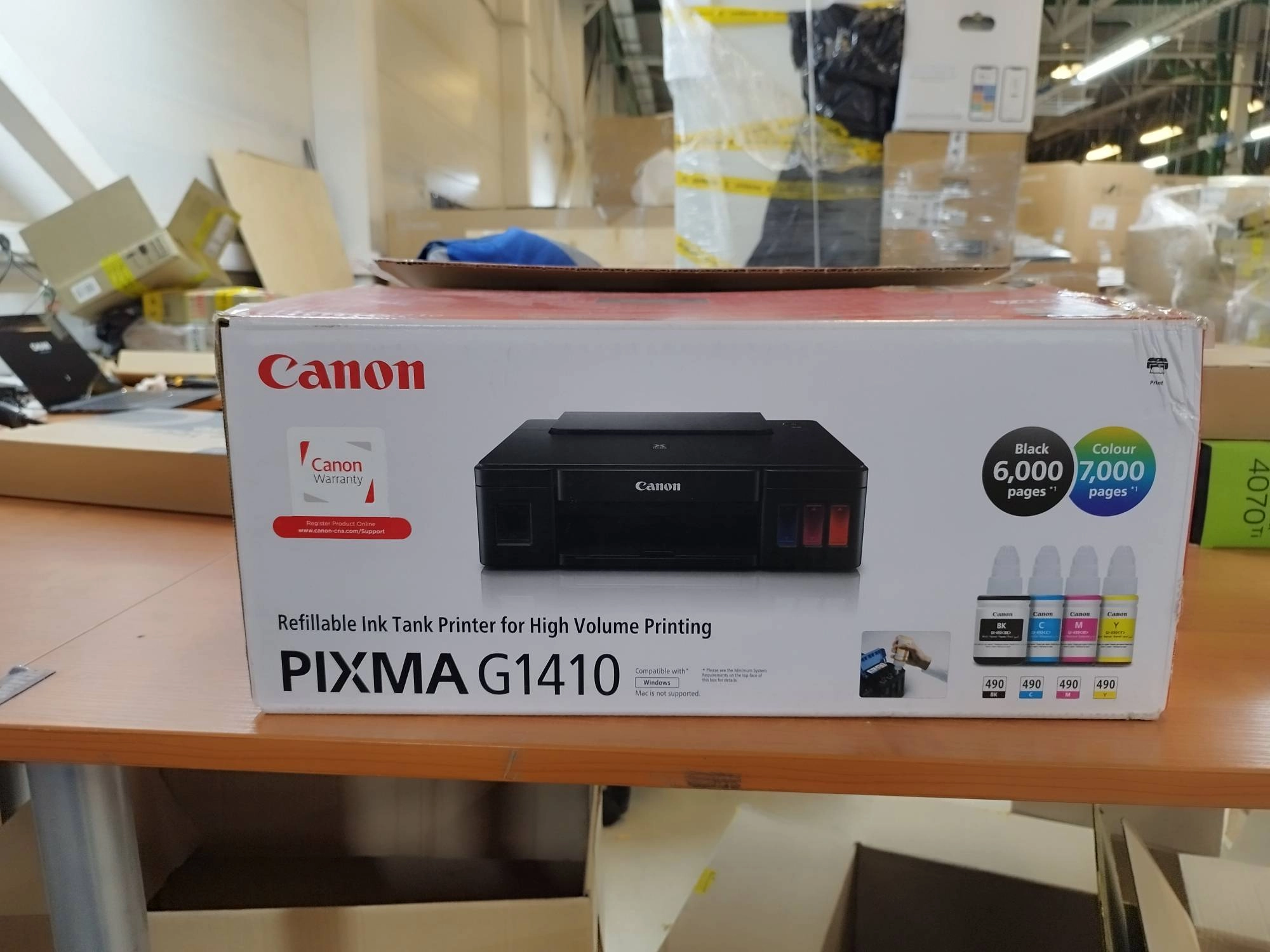 Принтер струйный CANON PIXMA G1410 (2314C009) k3