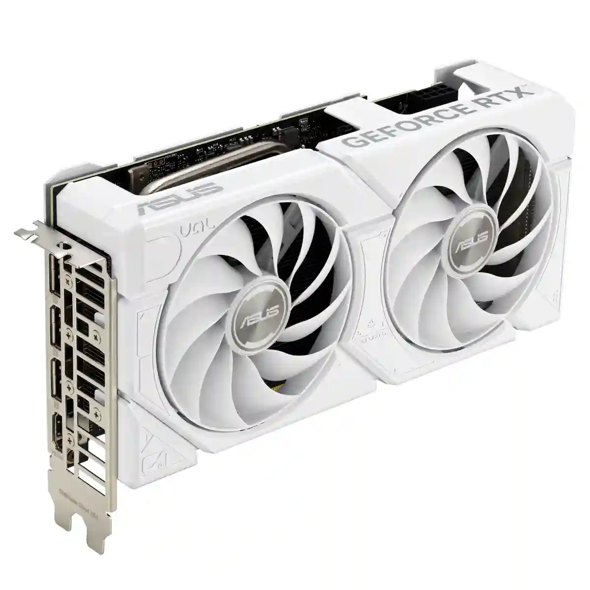 Видеокарта ASUS GeForce RTX 4060 Dual EVO White OC Edition 8GB (DUAL-RTX4060-O8G-EVOWHITE)