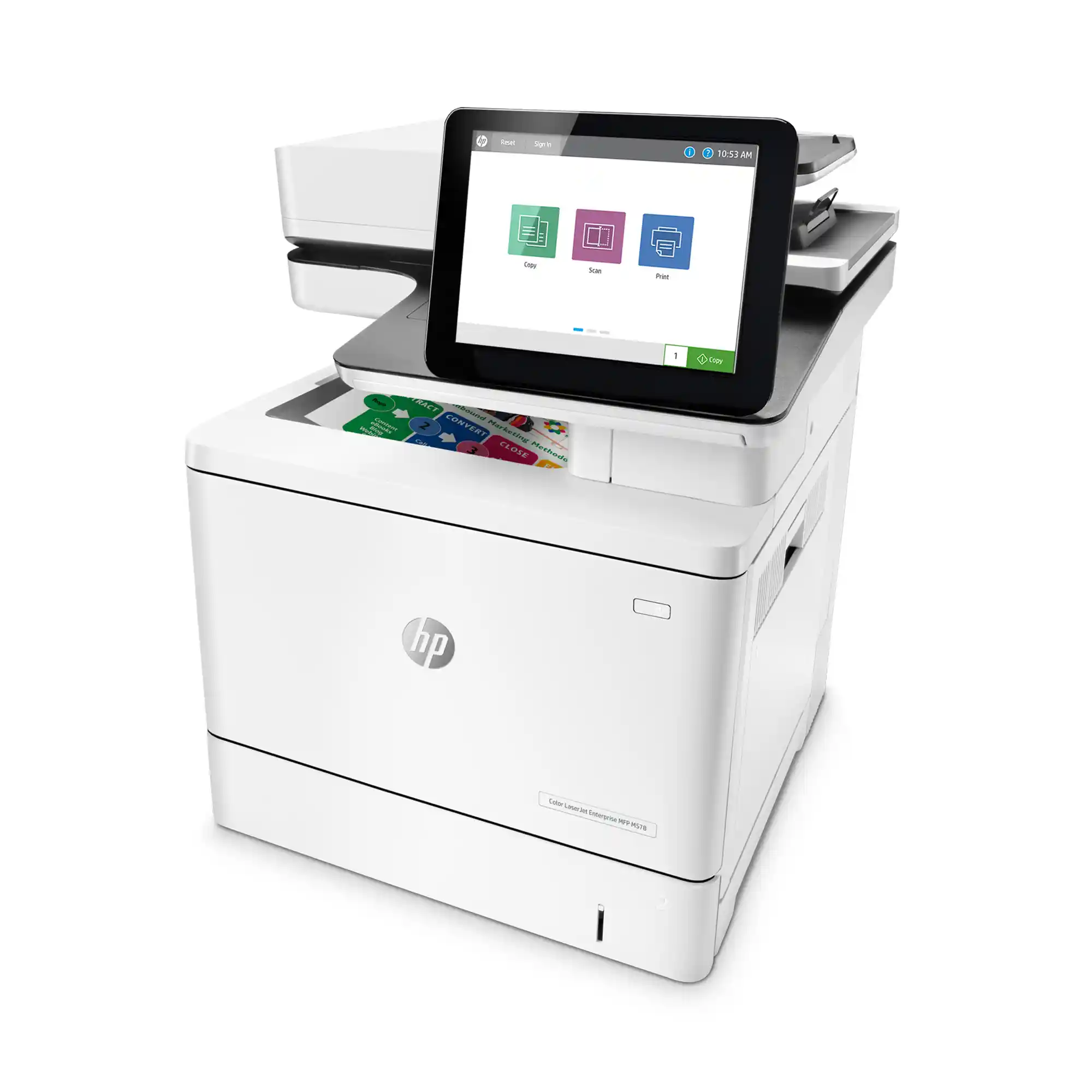 МФУ лазерное HP Color LaserJet Enterprise M578dn (7ZU85A)