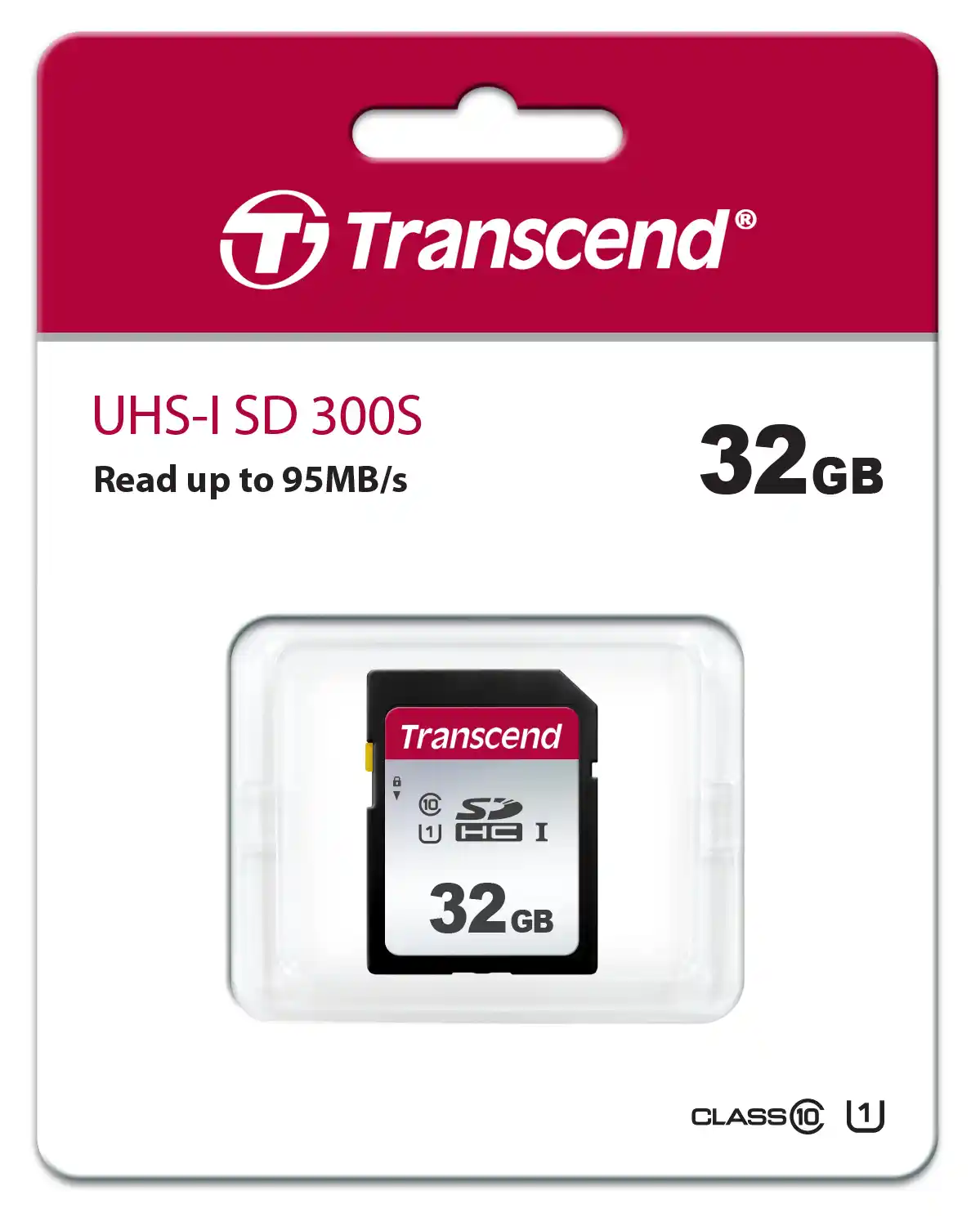 Карта памяти TRANSCEND 300S SDHC 32GB TS32GSDC300S