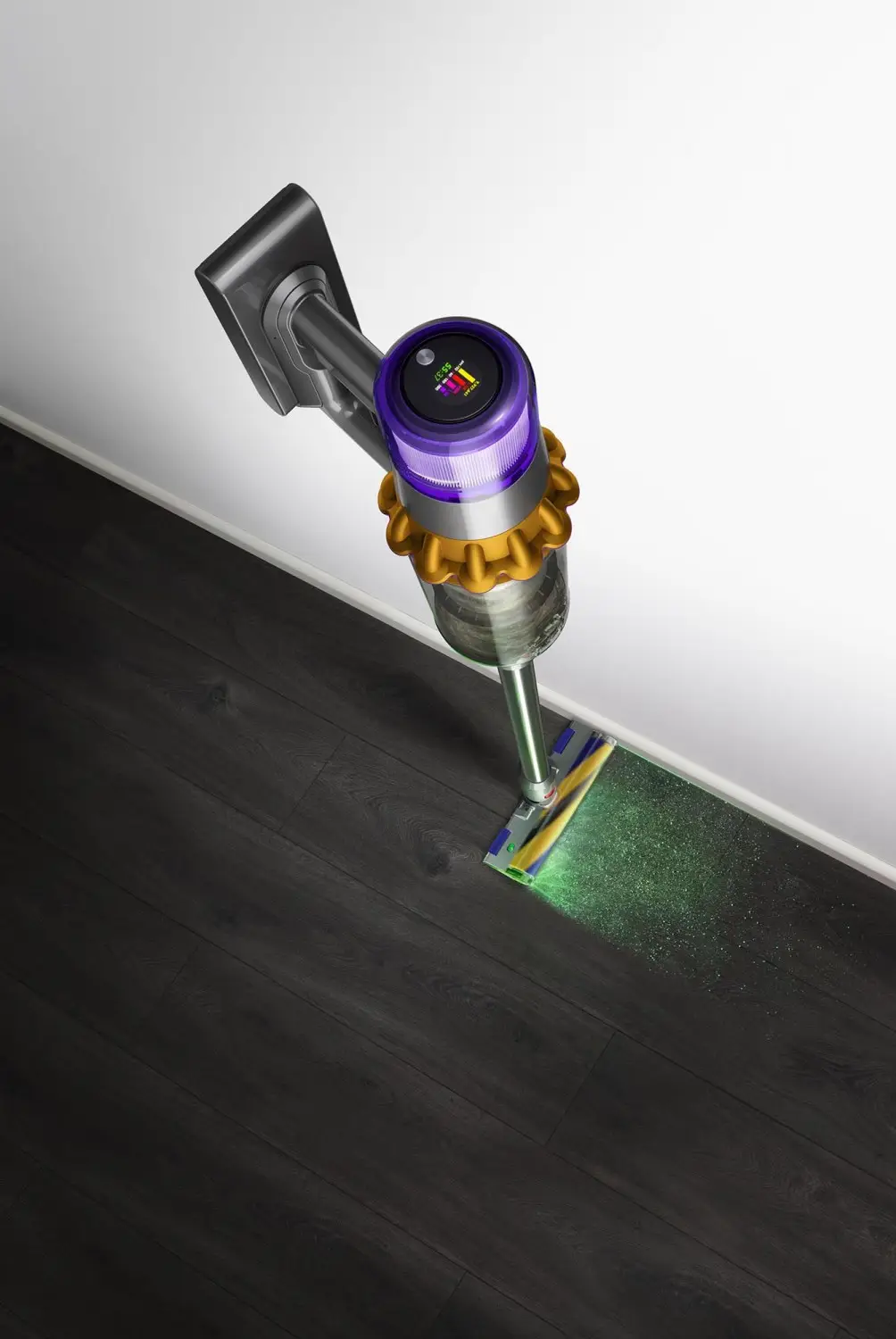 Пылесос DYSON V15 Detect Absolute, SV47, жёлтый/никель (447033-01)