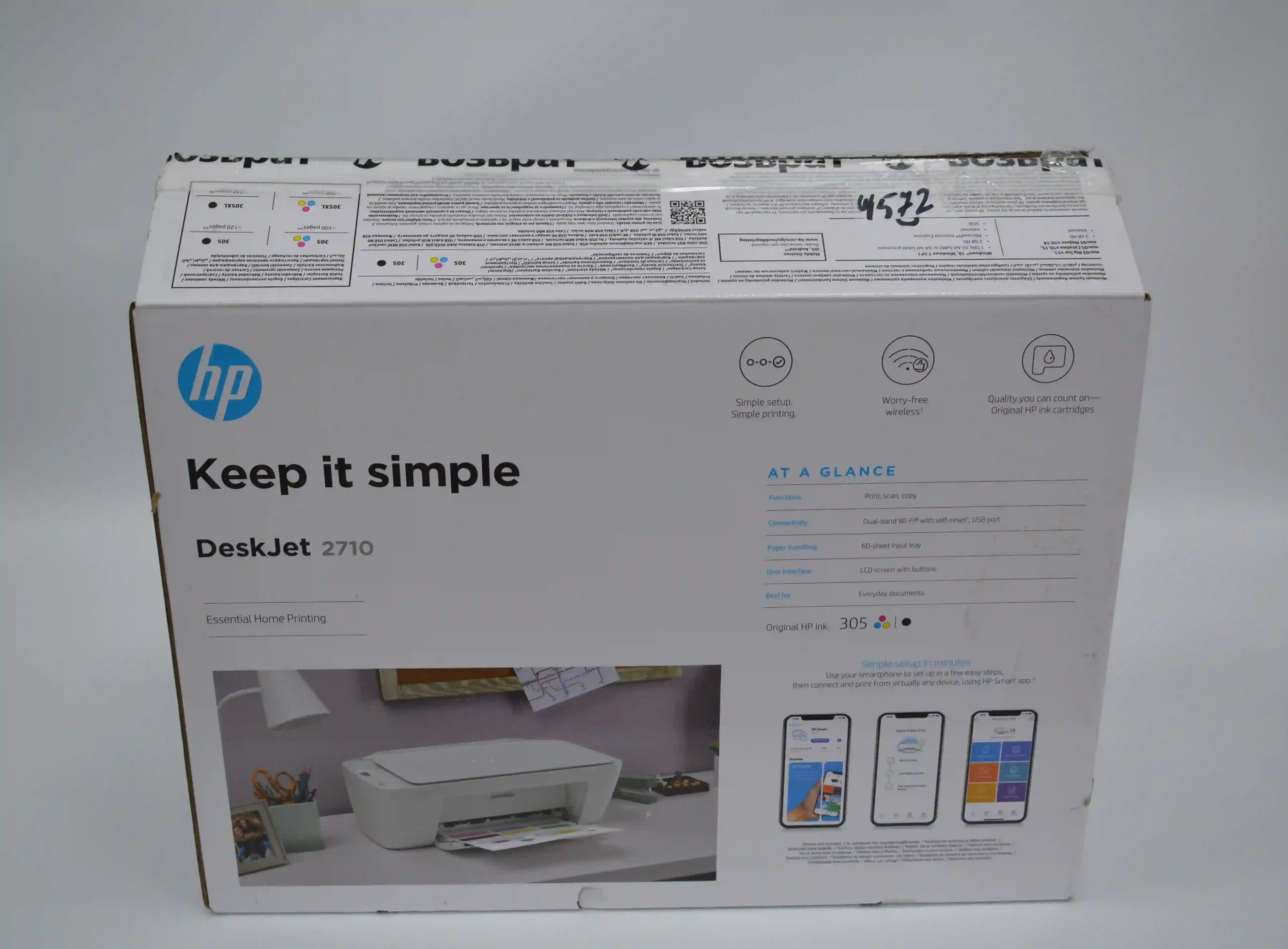 МФУ струйное HP DeskJet 2710 (5AR83B) k3