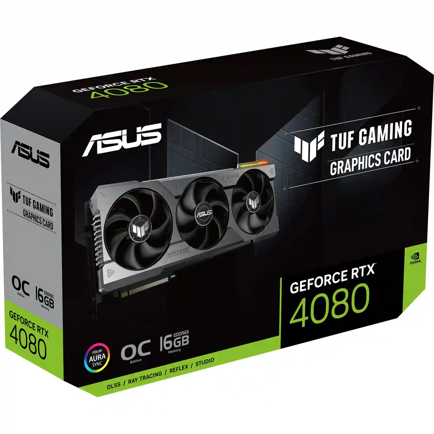 Видеокарта ASUS TUF Gaming GeForce RTX 4080 OC O16G 16Gb (90YV0HH2-M0NA00)
