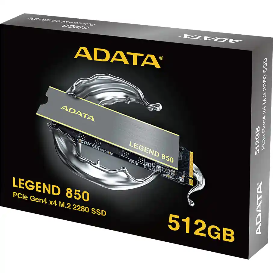 Внутренний SSD диск ADATA Legend 850, 512GB, M.2 (ALEG-850-512GCS)
