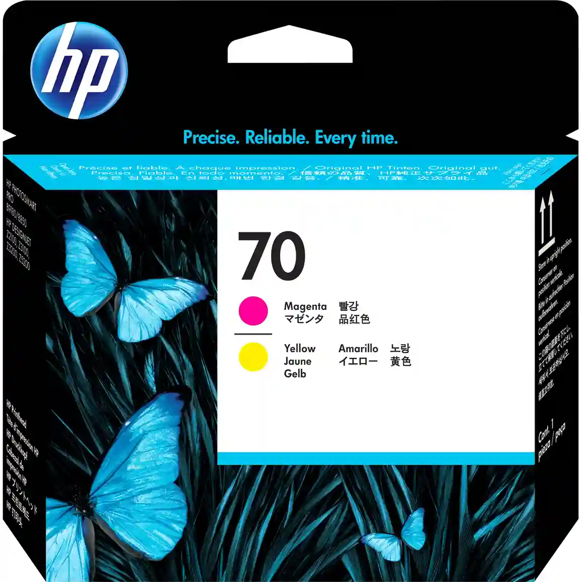 Печатающая головка HP 70 Magenta and Yellow (C9406A)