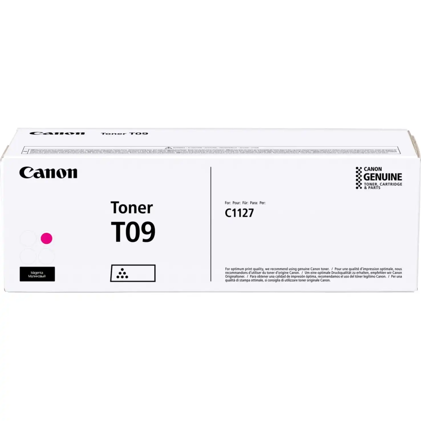 Тонер для лазерного принтера CANON T09 Magenta (3018C006)