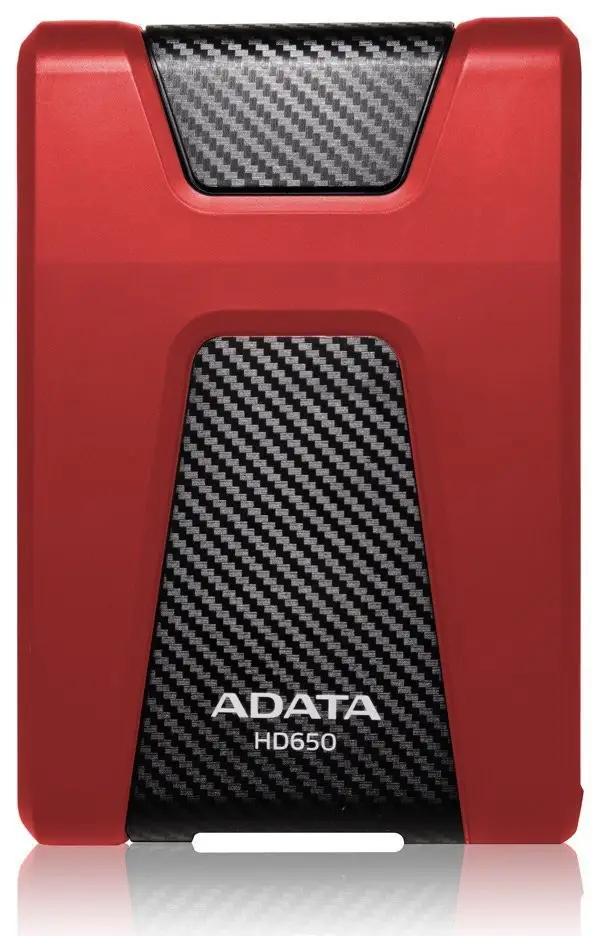 Внешний HDD диск ADATA DashDrive HD650 1TB Red (AHD650-1TU31-CRD)