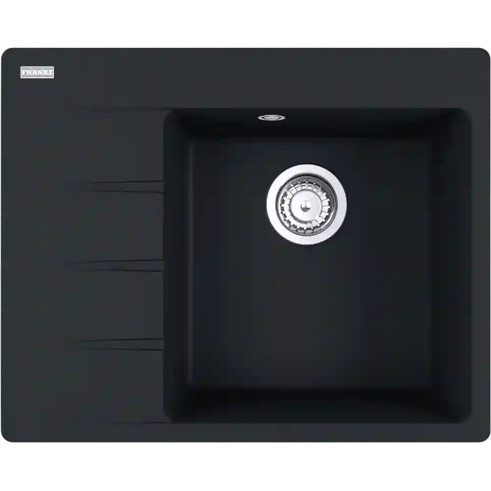 

Кухонная мойка FRANKE Centro CNG 611/211-62 TL чёрный матовый (114.0639.705)