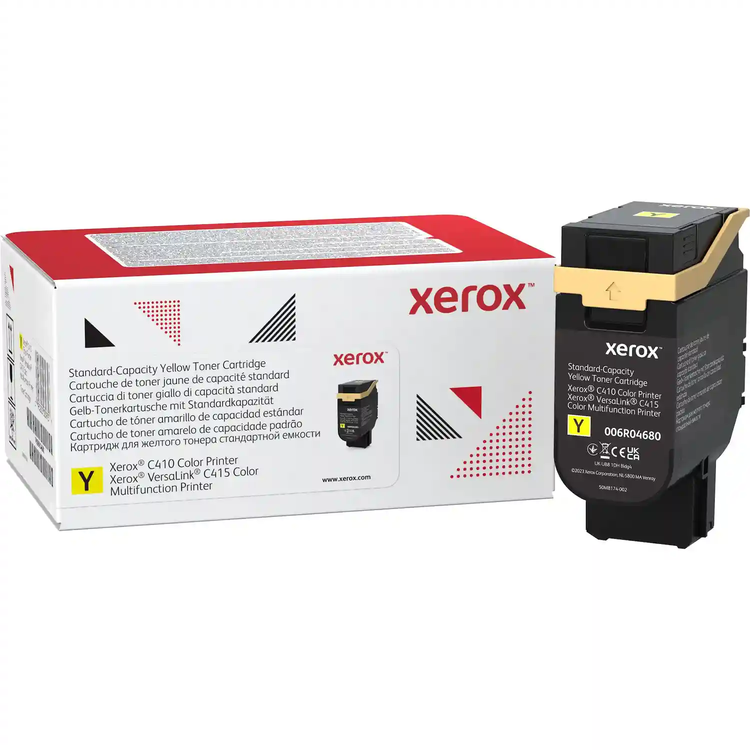 Картридж для лазерного принтера XEROX 006R04680 Yellow