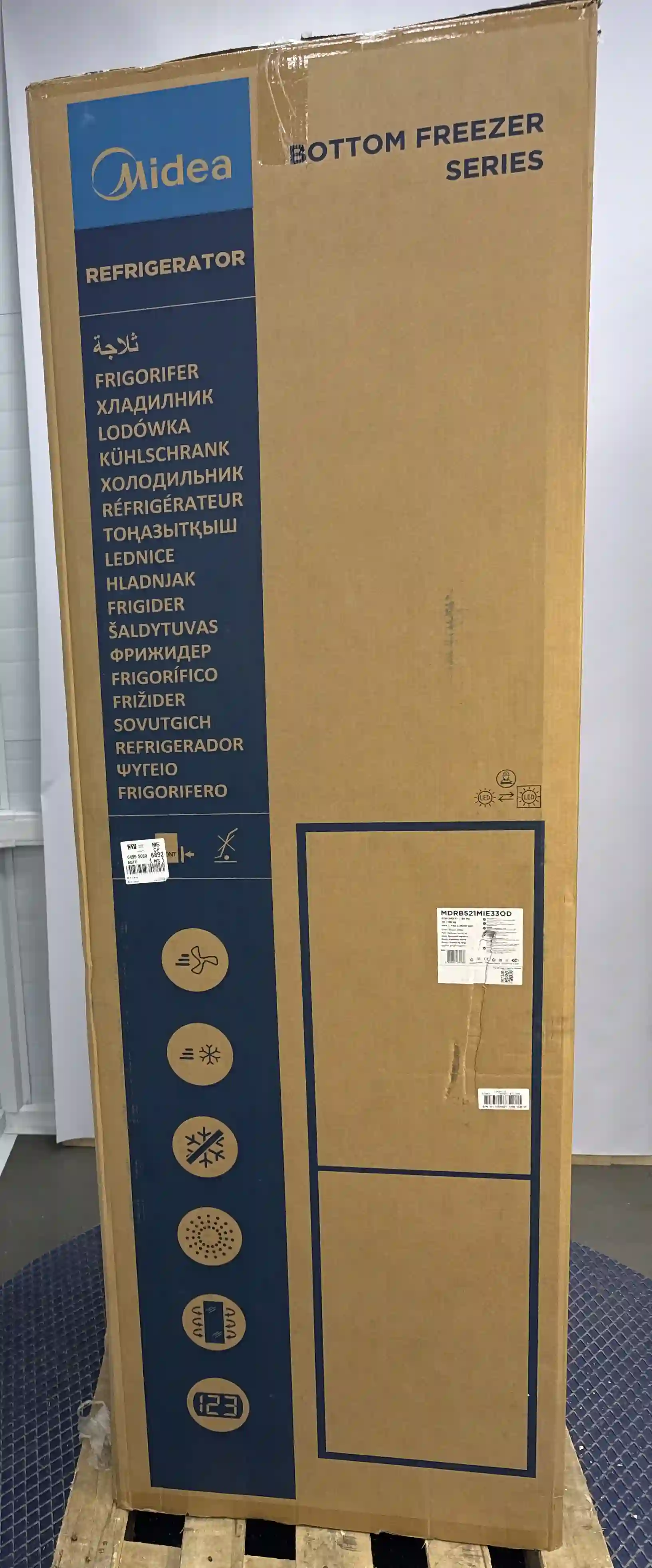 Холодильник MIDEA MDRB521MIE33OD k6 000006711