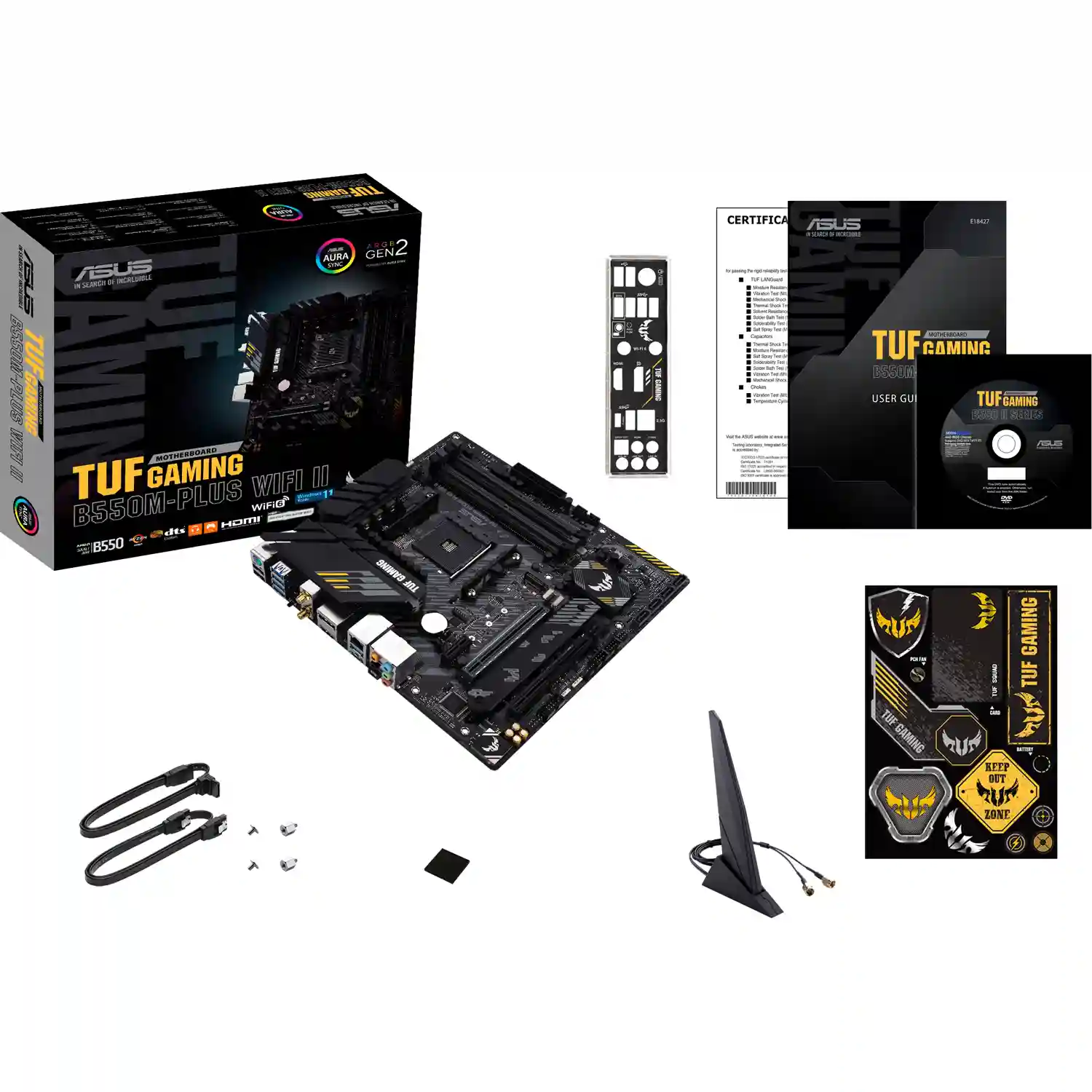 Материнская плата ASUS TUF Gaming B550M-Plus WiFi II (90MB19Y0-M0EAY0)