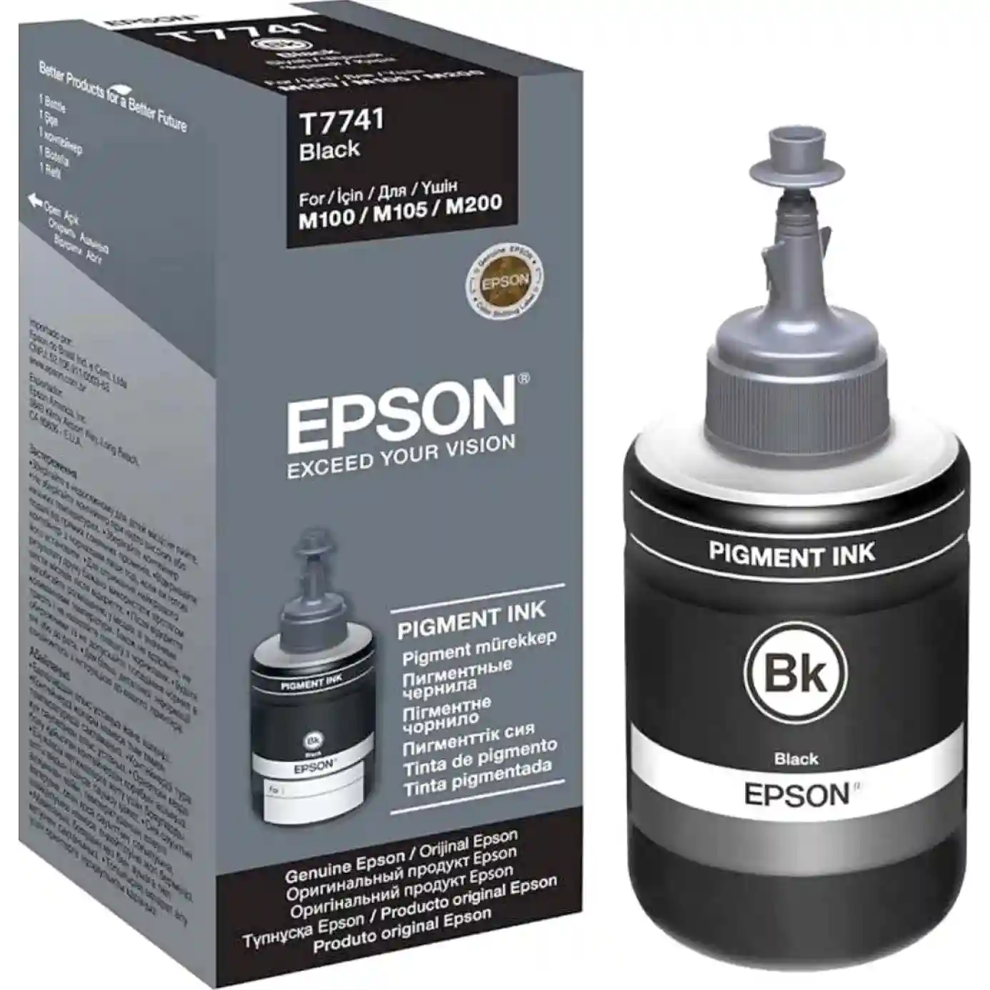 Чернила EPSON T7741S Black (C13T774198)