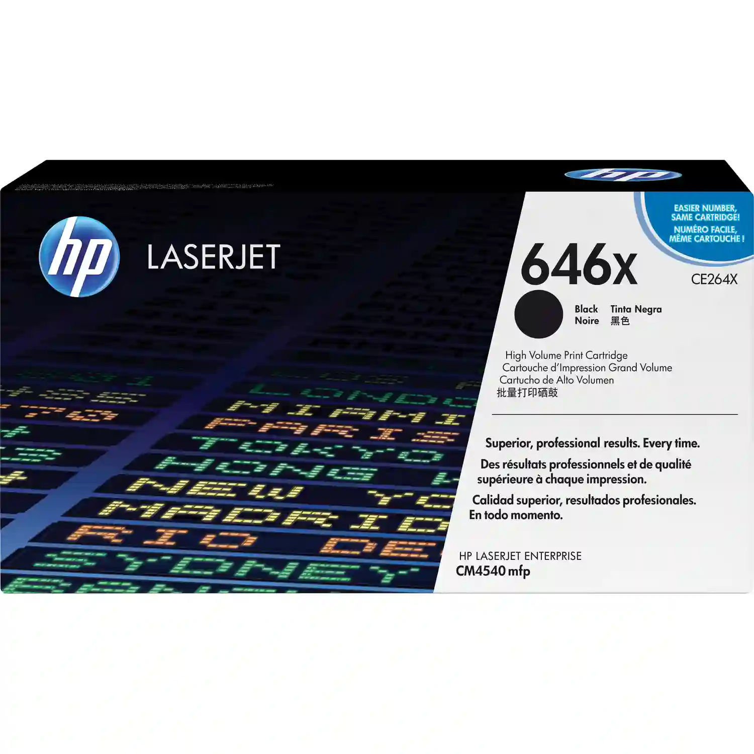 Картридж для лазерного принтера HP 646X Black (CE264X)