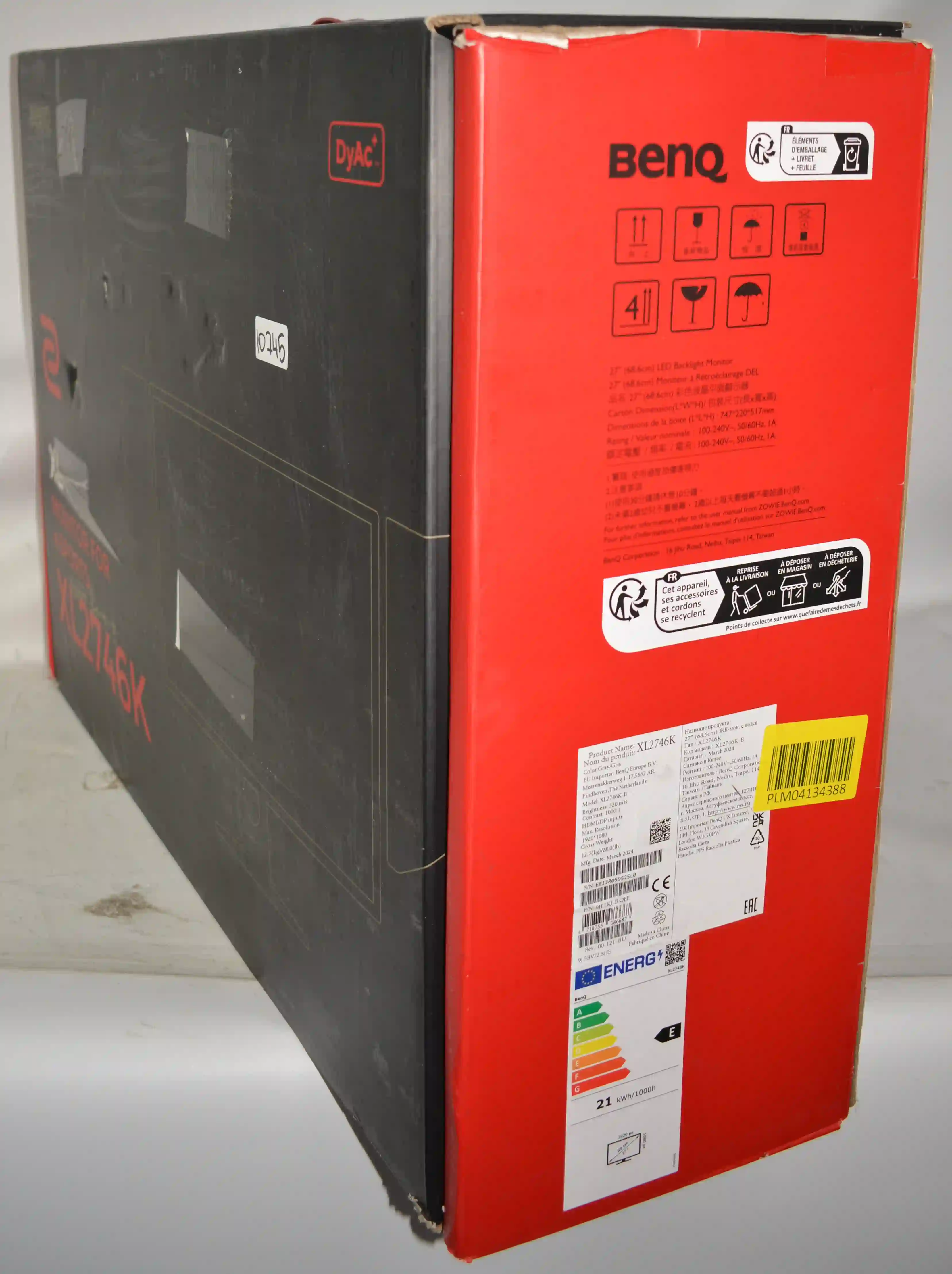 Монитор BENQ Zowie XL 27'' (XL2746K) k5 000010745