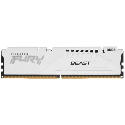 Оперативная память KINGSTON FURY Beast White DIMM DDR5 16GB 6000 MHz (KF560C40BW-16)