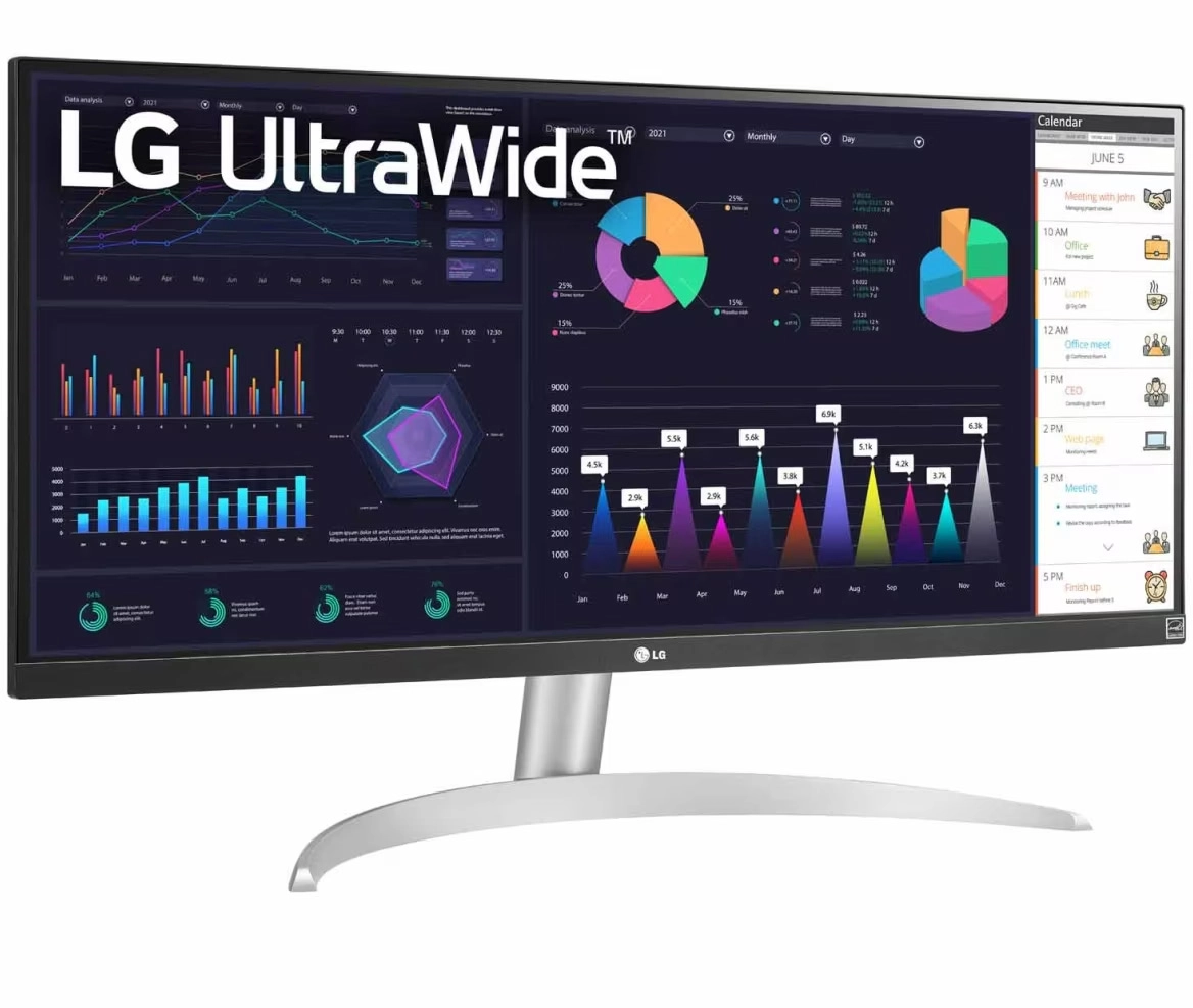 Монитор LG UltraWide 29" (29WQ600-W)