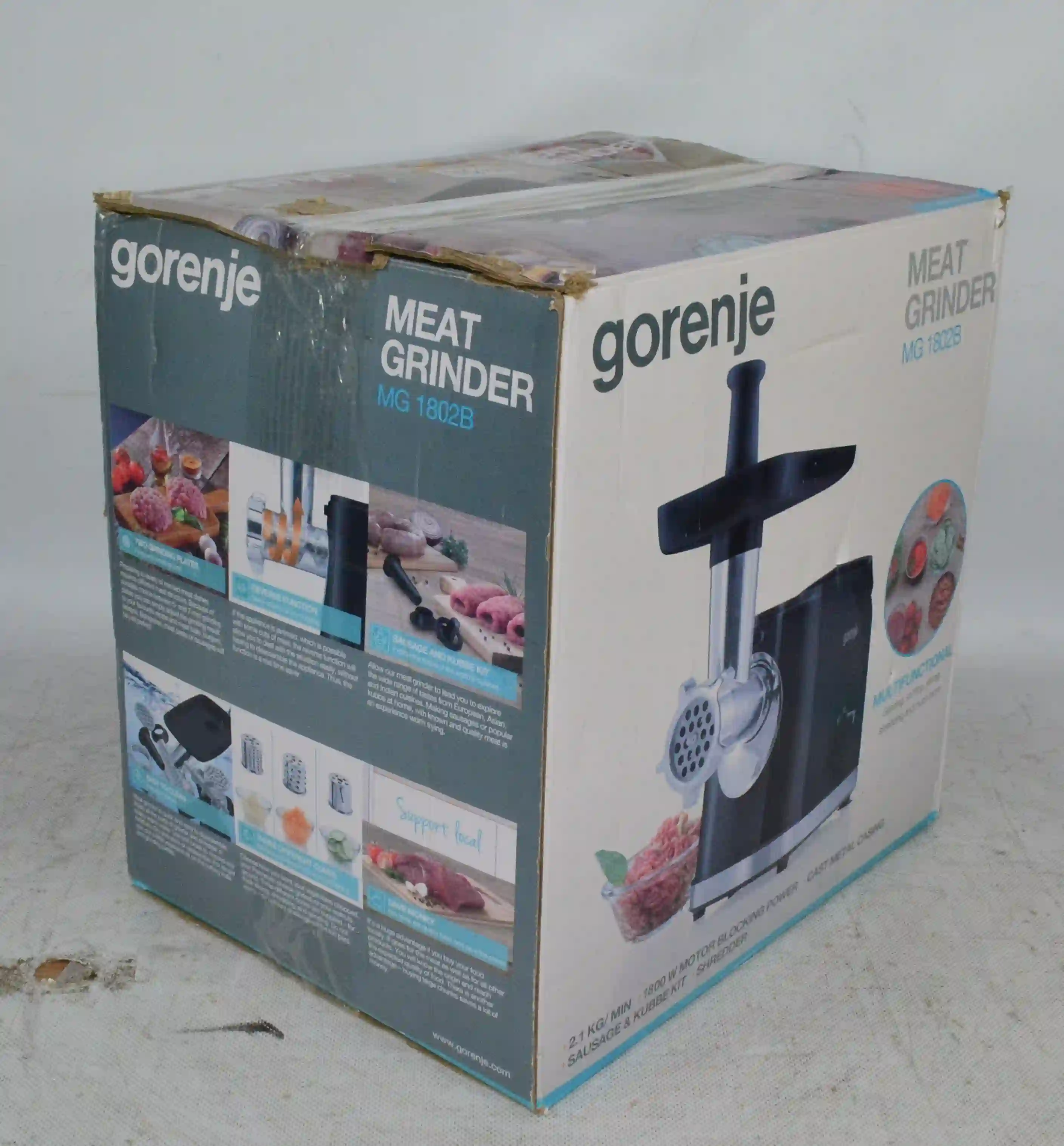 Мясорубка GORENJE MG1802B, черная k6 000014311