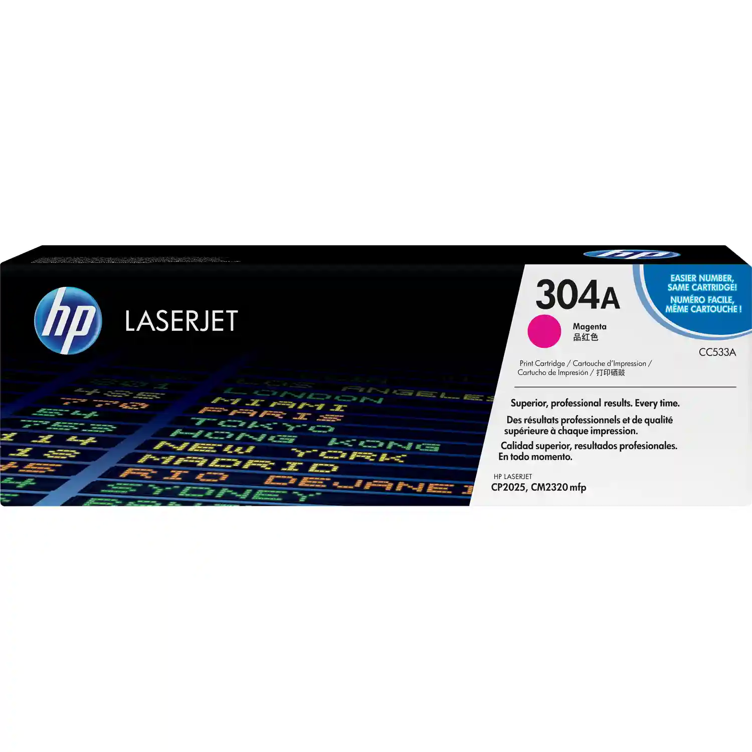 Картридж для лазерного принтера HP 304A Magenta (CC533A)