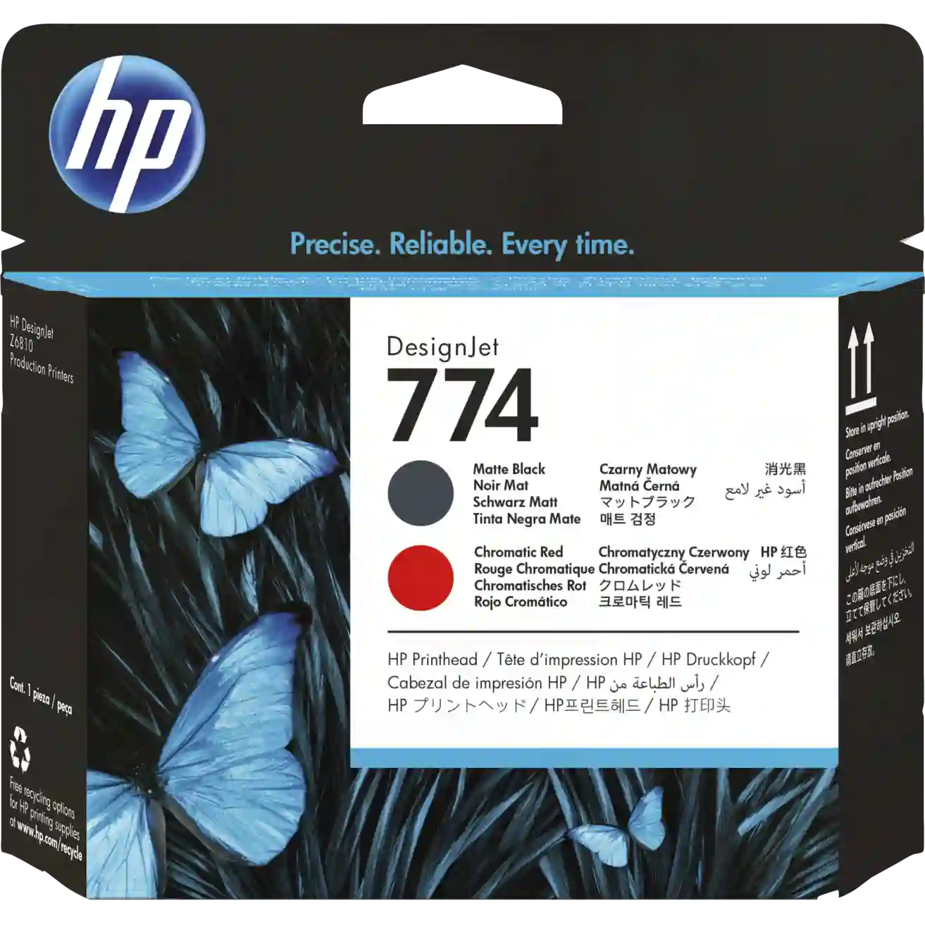 Печатающая головка HP 774 Matte Black/Chromatic Red (P2V97A)