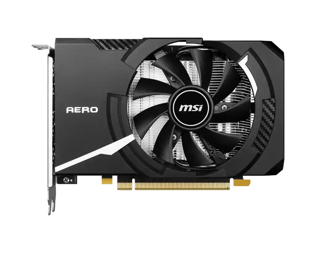 Видеокарта MSI GeForce RTX 4060 Aero ITX 8G OC видеокарта sapphire pulse radeon rx 550 1206mhz pci e 3 0 4096mb 7000mhz 128 bit dvi hdmi hdcp 11268 01 20g