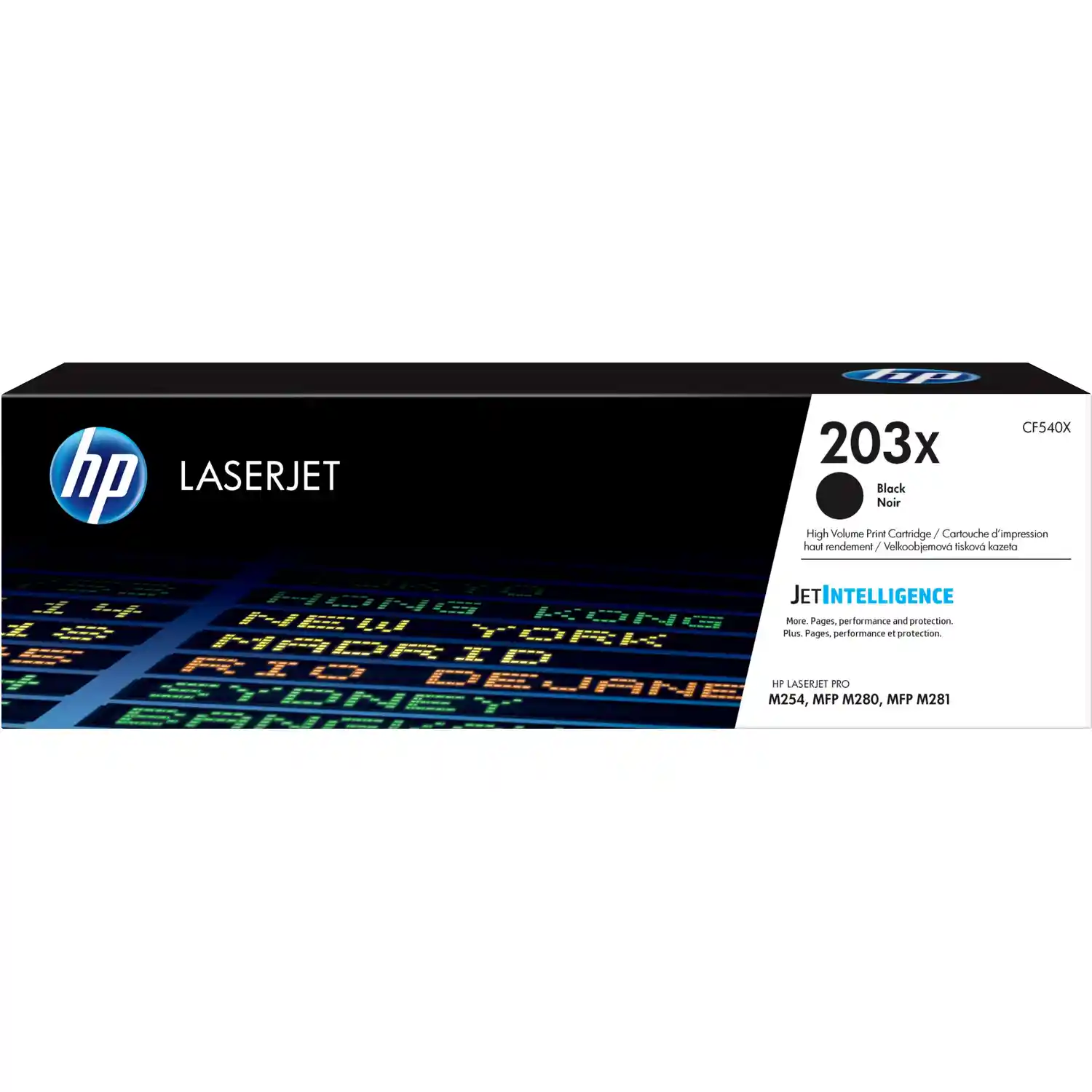 Картридж для лазерного принтера HP 203X Black (CF540X)