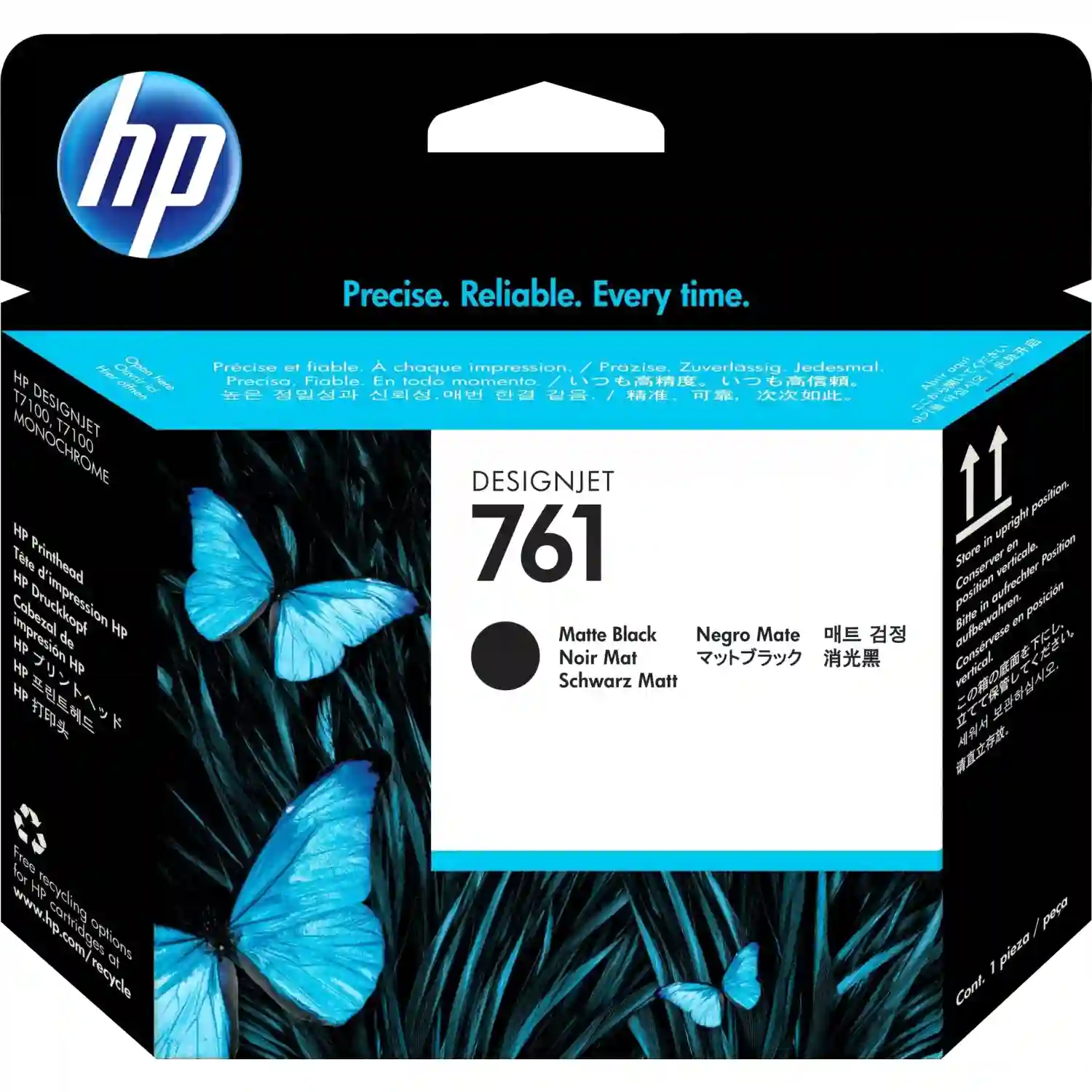 Печатающая головка HP 761 Matte Black (CH648A)