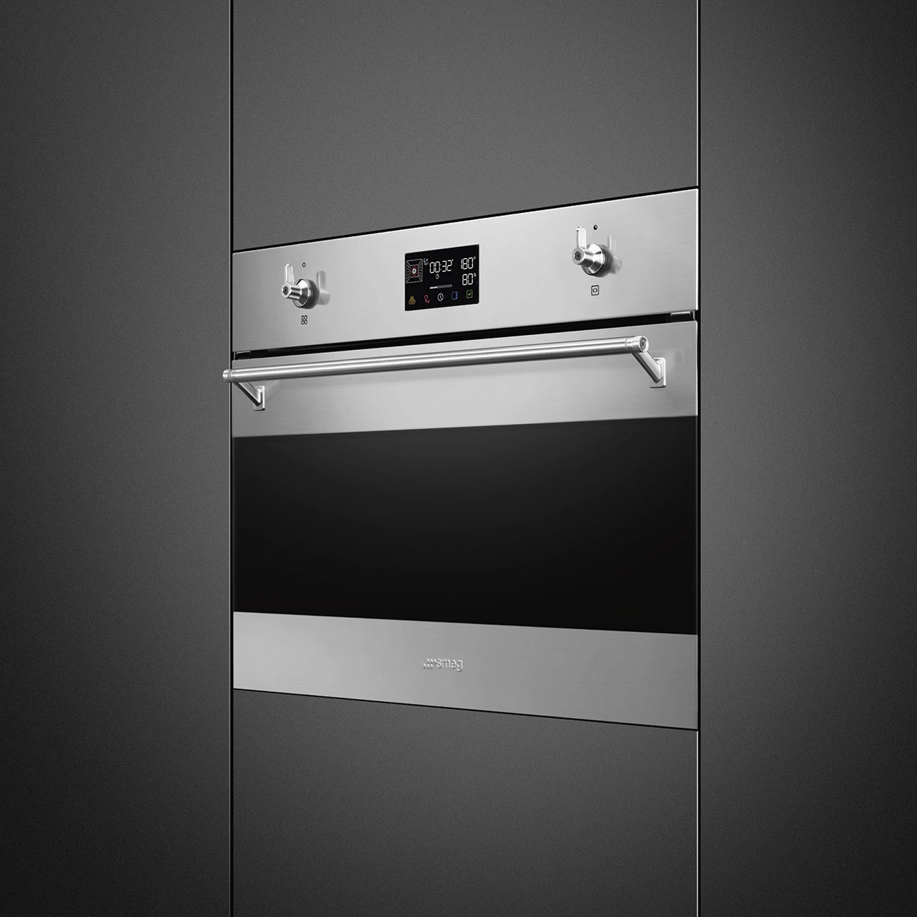 Встраиваемый духовой шкаф SMEG SO4302S3X