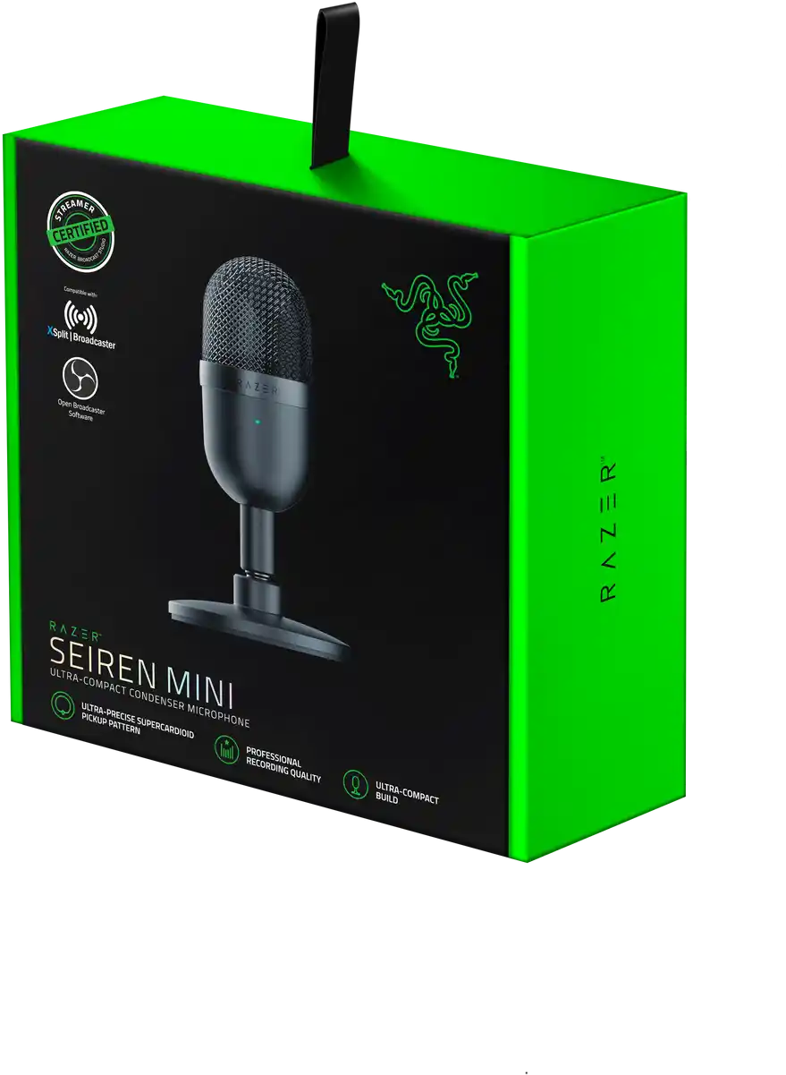 Микрофон для стрима RAZER Seiren Mini (RZ19-03450100-R3M1)