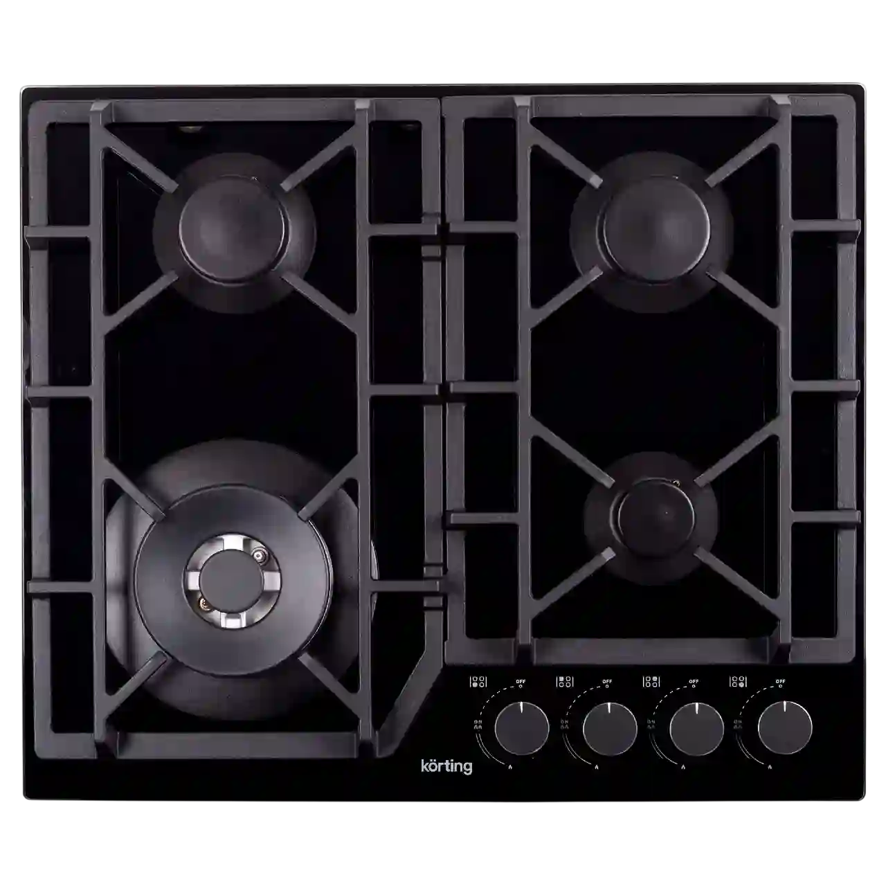 

Встраиваемая газовая панель KORTING HGG 6919 CTN, Чёрный