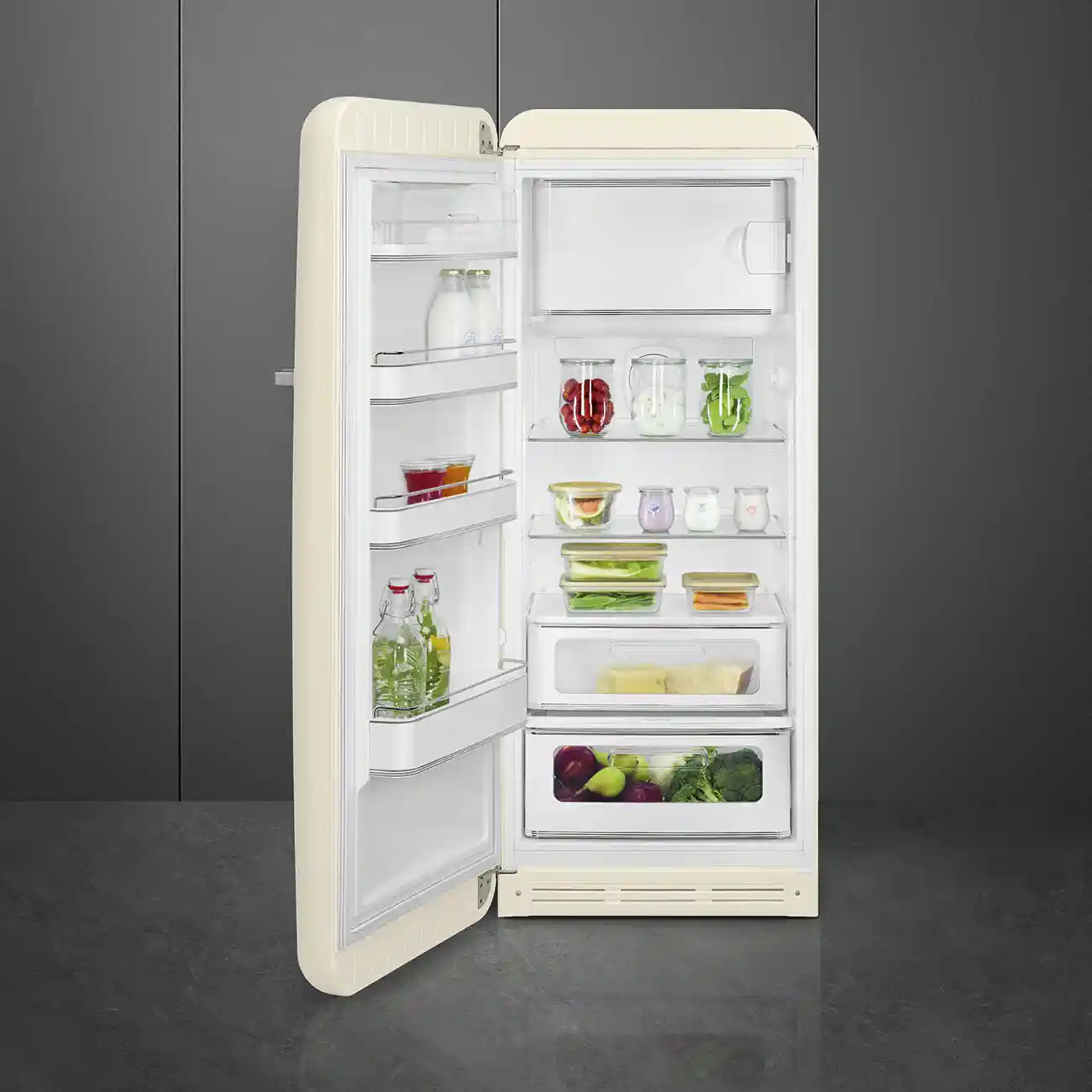 Холодильник SMEG FAB28LCR5, кремовый