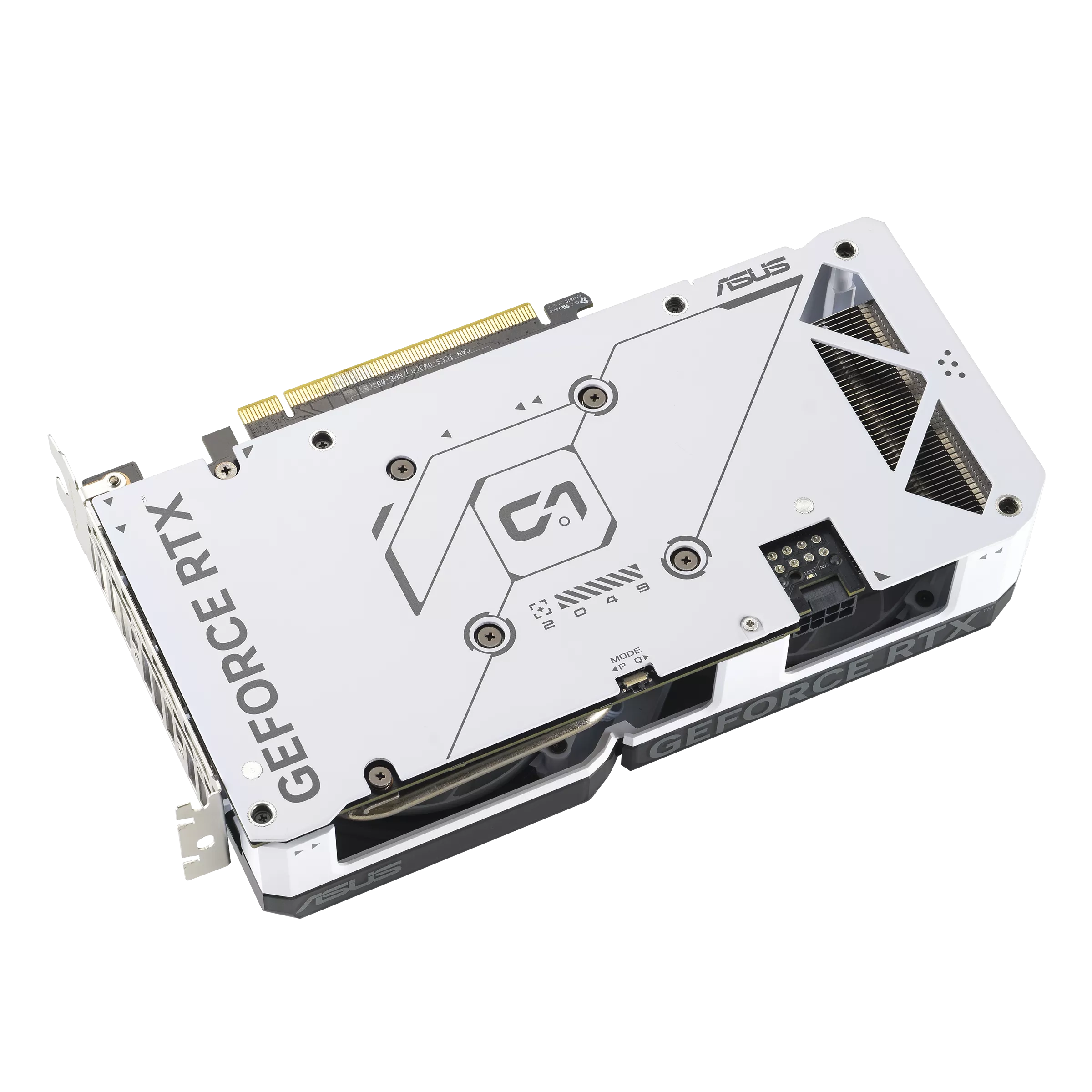 Видеокарта ASUS GeForce DUAL RTX 4060 O8G WHITE (90YV0JC2-M0NA00)