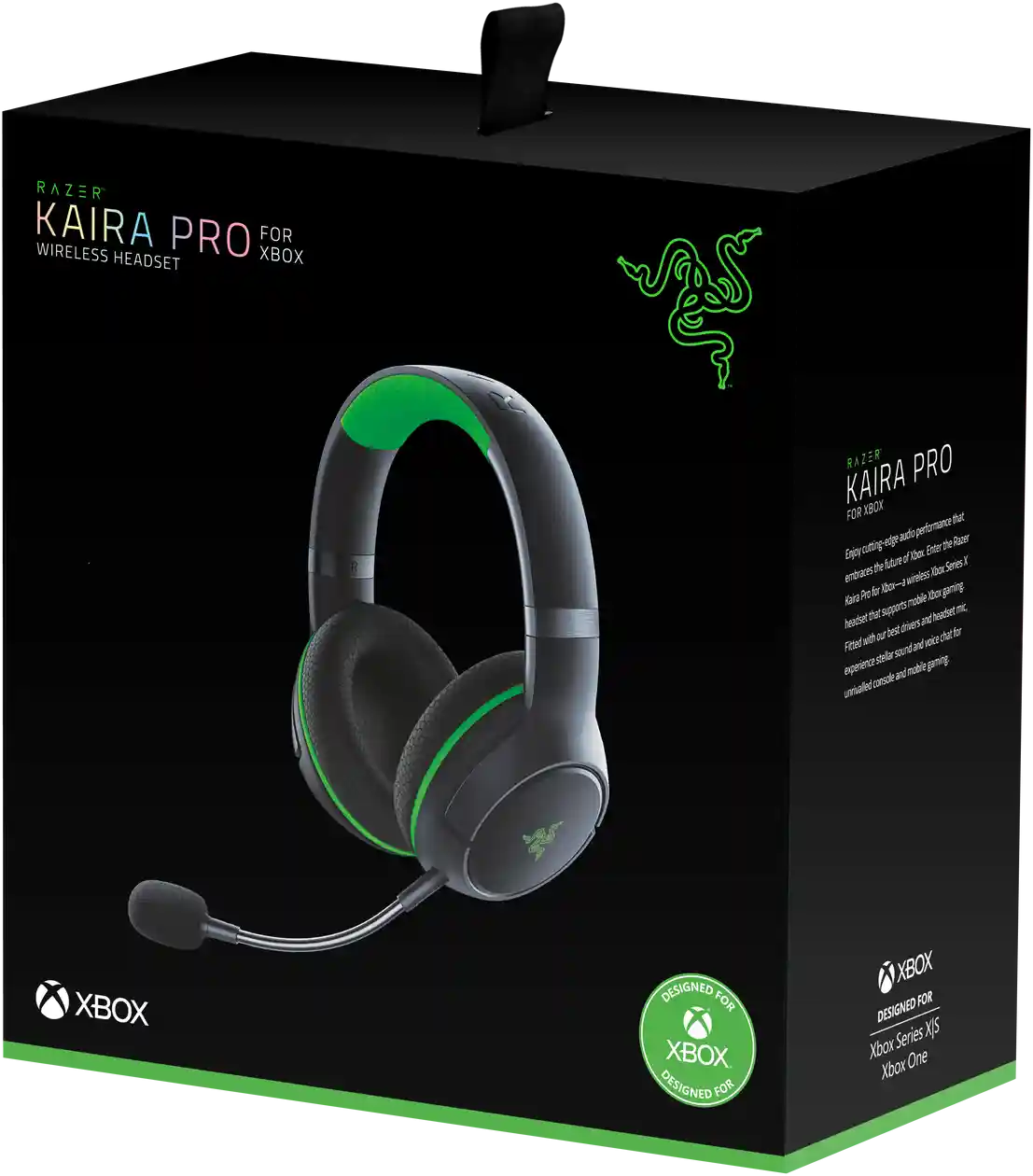 Гарнитура игровая RAZER Kaira Pro for Xbox Black/Green (RZ04-03470100-R3M1)