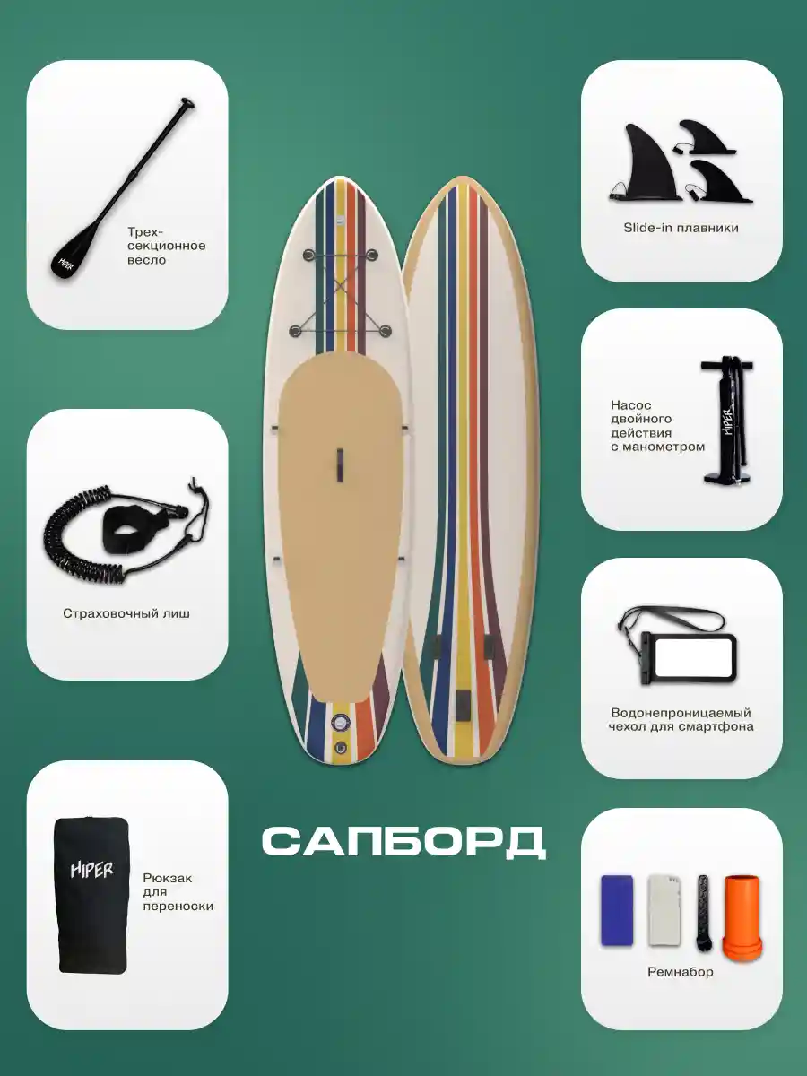 Сапборд HIPER SUPB-0150