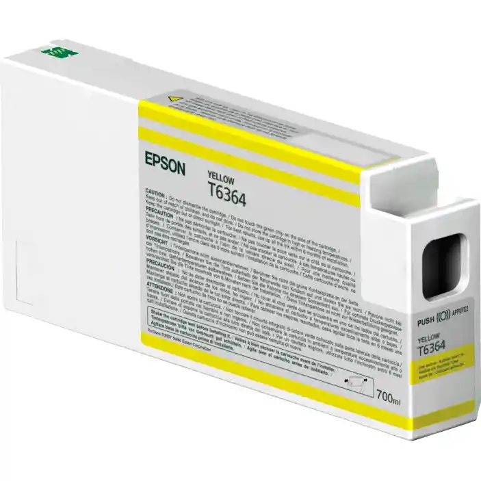 Картридж для струйного принтера EPSON T6364 Yellow  (C13T636400)