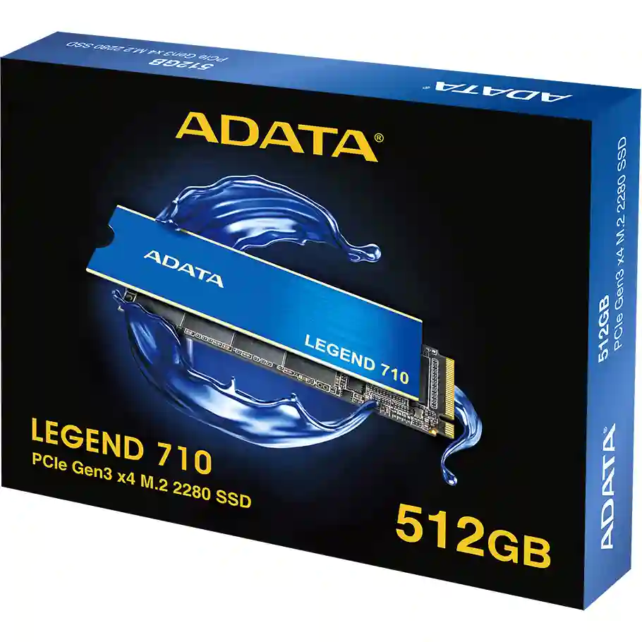 Внутренний SSD диск ADATA Legend 710, 512GB, M.2 (ALEG-710-512GCS)