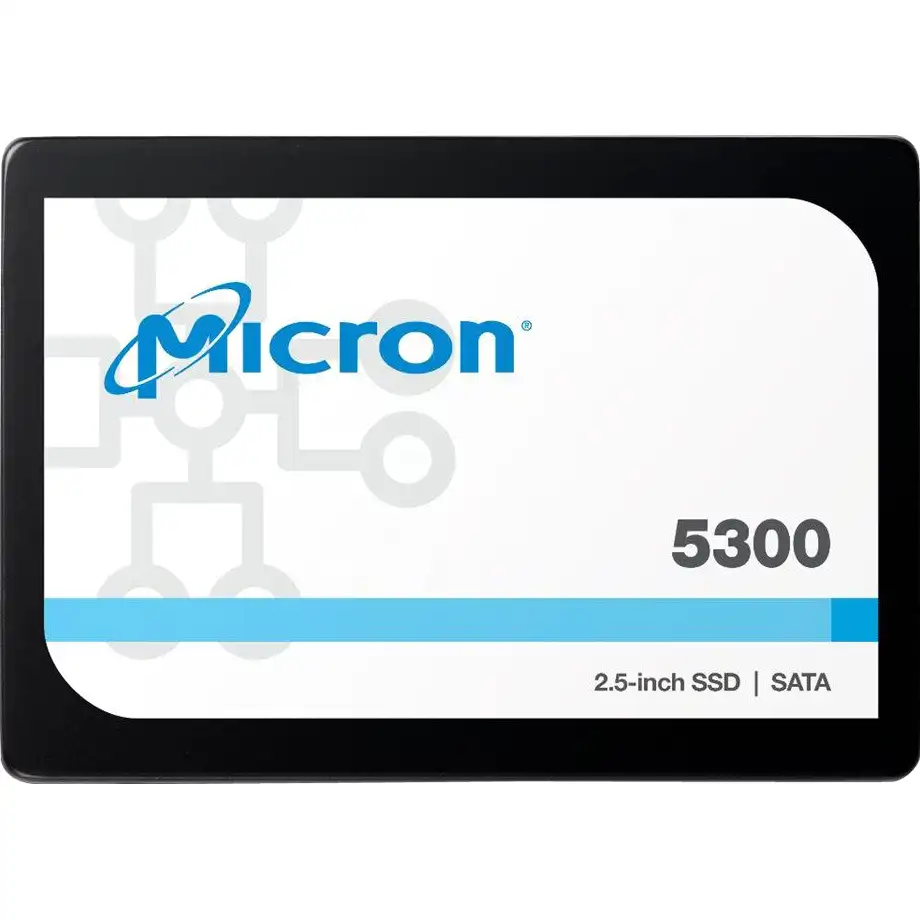 Внутренний SSD диск CRUCIAL Micron 5300 MAX 3840GB, SATA3 (MTFDDAK3T8TDT-1AW1ZABYY)