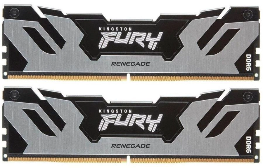 Оперативная память KINGSTON FURY Renegade Silver DIMM DDR5 32GB (2x16GB) 6000 MHz (KF560C32RSK2-32) мультиварка ligrell lmc 5115bf silver