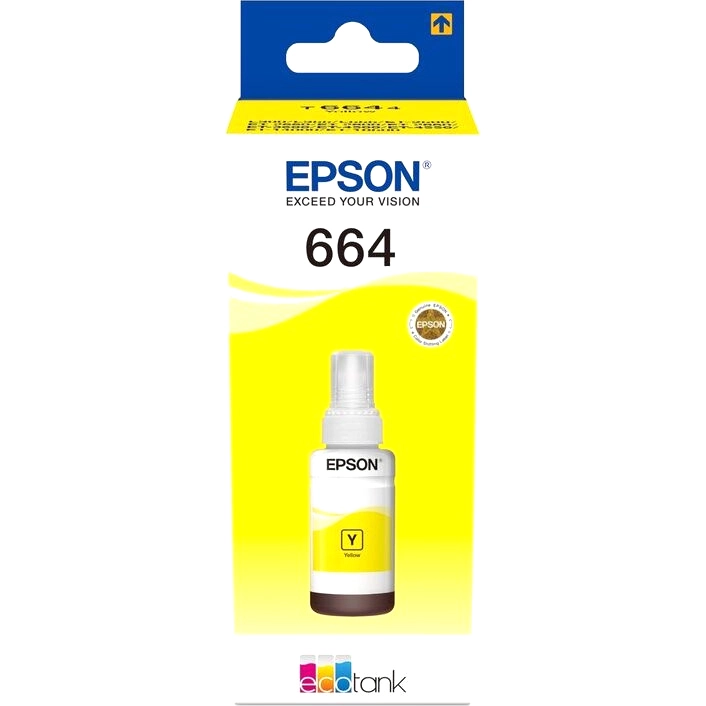 Чернила EPSON T6644 C13T66444A Yellow