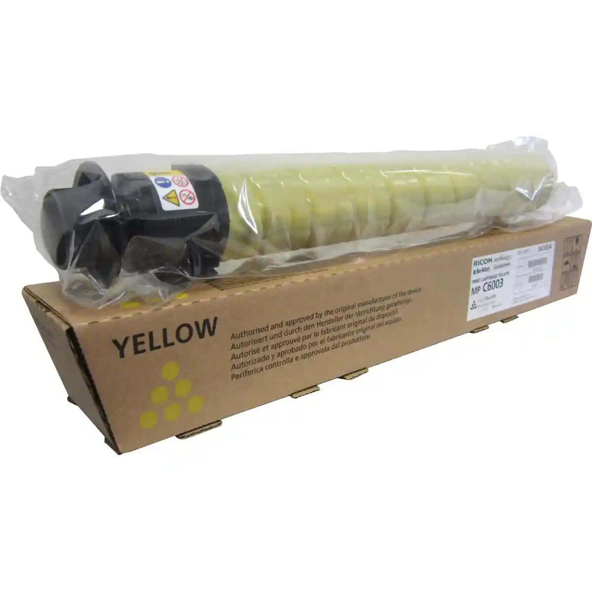 Картридж для лазерного принтера RICOH MP C6003 Yellow (841854) картридж для лазернего принтера ricoh sp c310e пурпурный оригинал